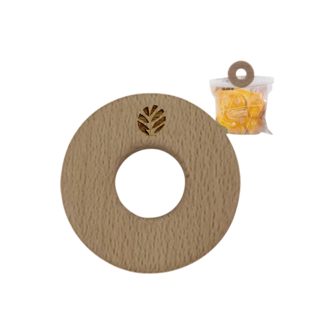 Wooden Food Clip view 2